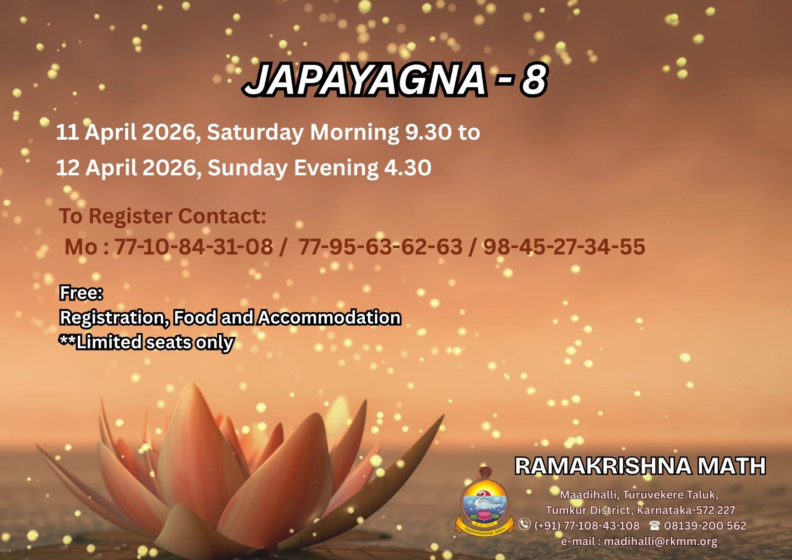 Japayagna 8 at RKM Madihalli