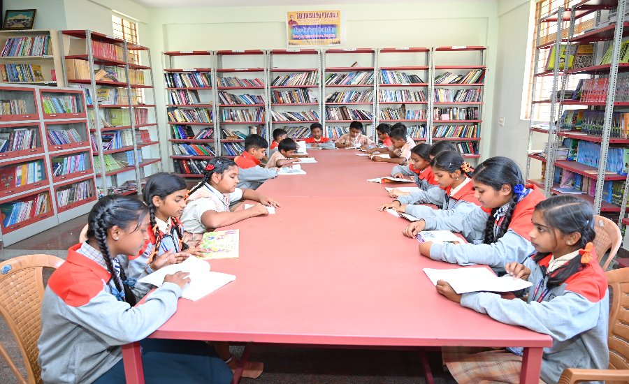 school library